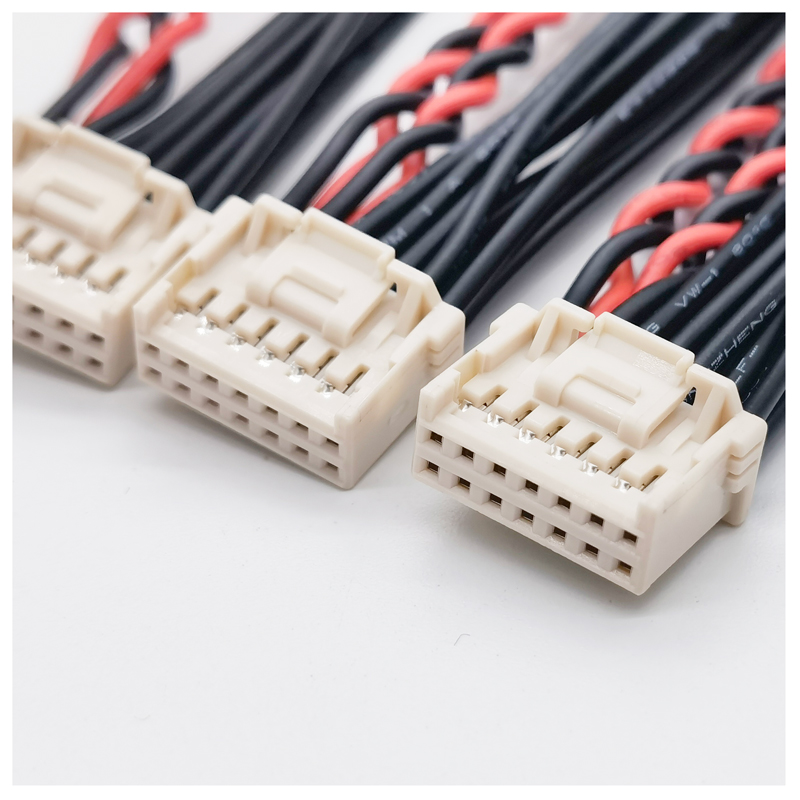 Molex Terminal Line 501646-1400 Double Row Harness Wire 2.0mm Robot Roller Brush Motor Connector Cable Customization