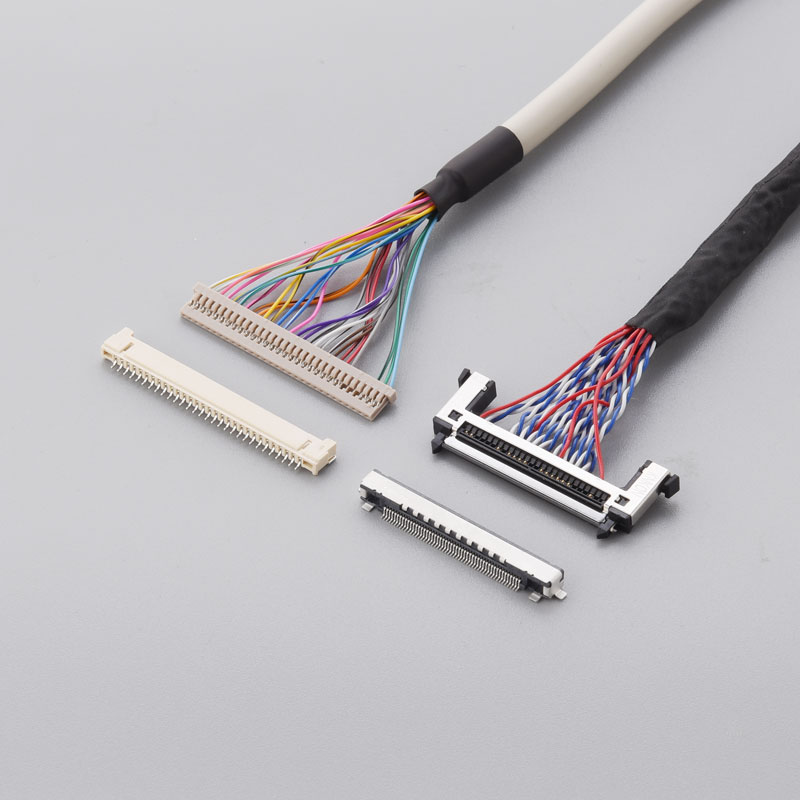 LVDS-kabel FI-re51HL til DF14-30S-1.25C Signal Computer DisplayPort LCD Display Panel Screencontroller Wire