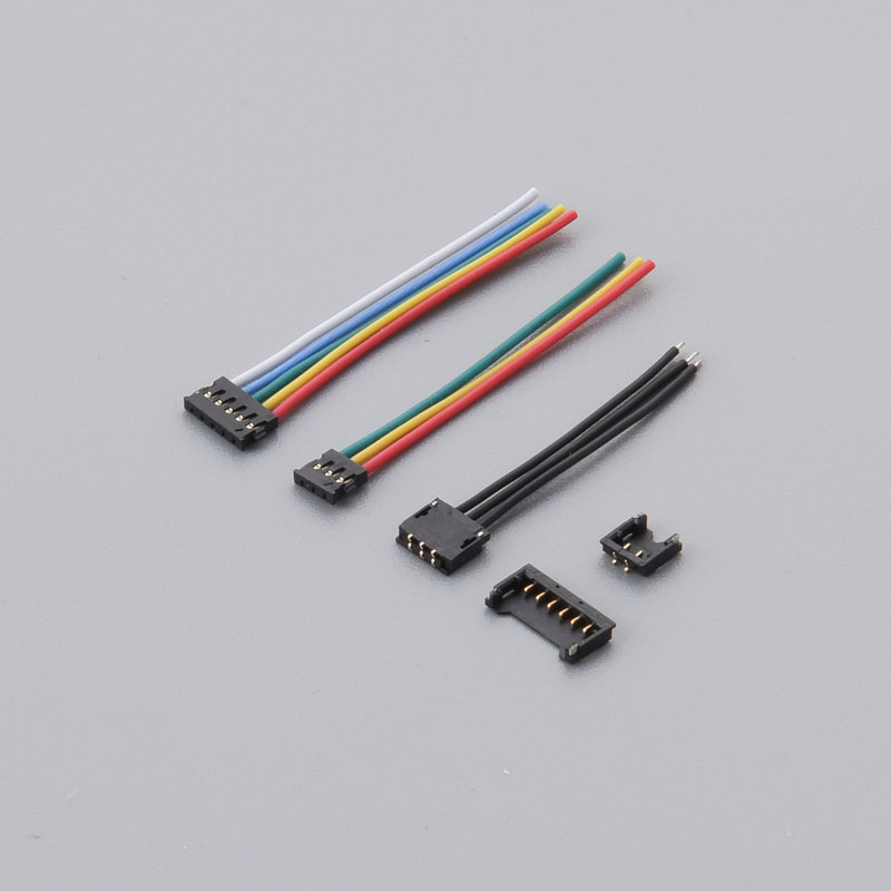 Engrosbatteri-stik 1.2 Pitch 2-10 Pin Enkelt kobbertråd Molex 78172 Adapter elektronisk højttalerkabel